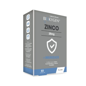 Zinco 25 mg 60 Cápsulas Biokygen