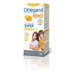 Omegamil Infantil Xarope Laranja/Limão 100 ml Farmodiética