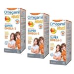 Omegamil Infantil Xarope Manga Pack 3 x 200 ml Farmodiética