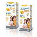 Omegamil Infantil Xarope Laranja/Limão Pack 2 x 100 ml Farmodiética