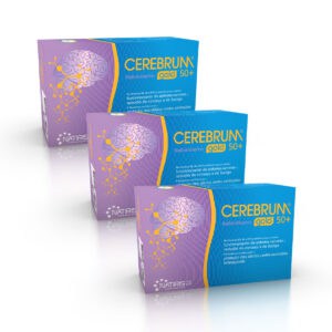 Cerebrum Gold 50+ Pack 3 x 20 Ampolas 10ml - Natiris