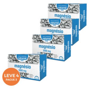 Magnésio Forte 3000mg 20 Ampolas