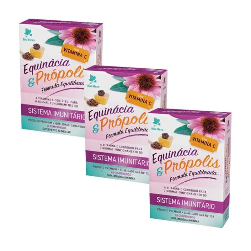 Equinácea e Própolis Comprimidos pack