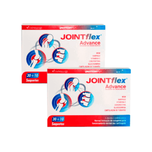 Jointflex Advance Pack com 2 x 30 cápsulas + 10 saquetas Calêndula – suplemento para articulações e cartilagens