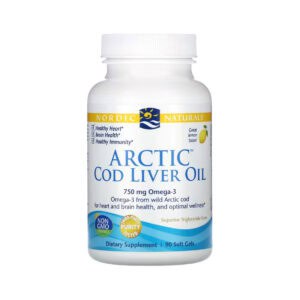 Arctic Óleo de Fígado de Bacalhau 90 Cápsulas Nordic Naturals