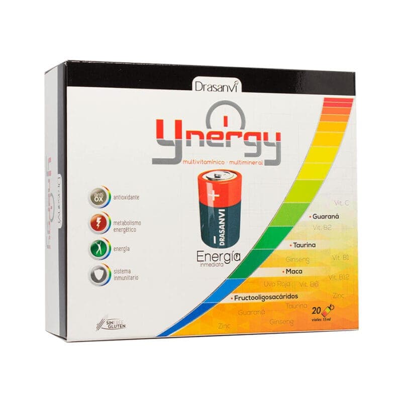 Ynergy Energia Imediata 20 Ampolas Drasanvi