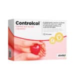 Frasco de Controlcol da marca Eladiet, contendo 60 comprimidos, formulado para apoiar a manutenção dos níveis normais de colesterol.