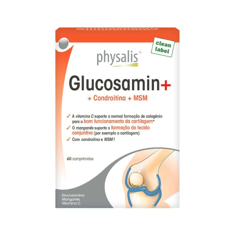 Glucosamina+Condroitina+MSM 60 Comprimidos Physalis