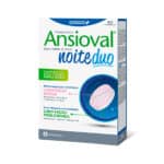 Ansioval Noite Duo 30 comprimidos Farmodiética suplemento natural para relaxamento e sono tranquilo