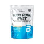 Proteína de soro de leite com 78% de teor proteico, sem glúten, açúcares ou conservantes. Ideal para suporte muscular.