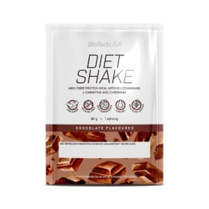 Bebida em pó proteica rica em fibras, com glucomanano, L-carnitina e cromo. Sem adição de açúcares, baixo teor de gordura e sem óleo de palma. Ideal para complementar dietas de controlo de peso.