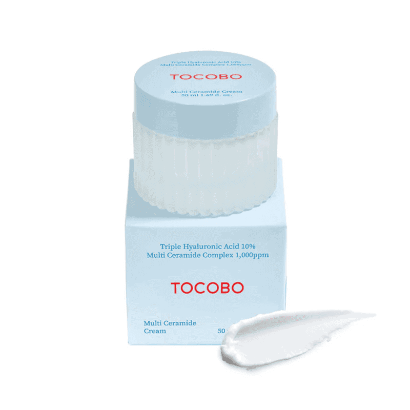 Creme facial com cinco ceramidas e ácido hialurónico de diferentes tamanhos moleculares. Hidrata profundamente, fortalece a barreira da pele e possui textura leve e de rápida absorção.