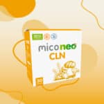Embalagem do Mico Neo CLN com 30 saquetas da NeoVital Health, suplemento detox com cogumelos medicinais e ação purificante.