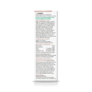 Frasco do Composor 17 Diabesil Complex 50ml da Soria Natural, suplemento natural para apoio ao metabolismo da glicose.