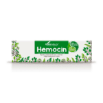 Bisnaga do Hemocín Gel 40ml da Soria Natural, fórmula natural para alívio e cuidado das hemorroidas.