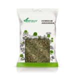 Embalagem do Desmodium para Infusão 40g da Soria Natural, erva natural para suporte hepático e bem-estar digestivo.