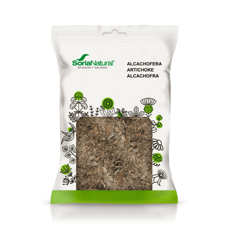 Embalagem da Alcachofra para Infusão 40g da Soria Natural, erva natural para suporte digestivo e hepático