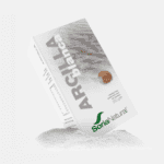Embalagem da Argila Branca 250g da Soria Natural, ingrediente natural para cuidados com a pele e tratamentos terapêuticos.