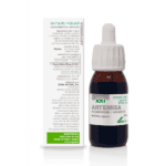 Frasco do Extrato Natural de Artemísia 50ml da Soria Natural, suplemento líquido para suporte digestivo e equilíbrio hormonal.