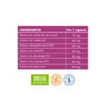 Frasco do Mico Neo DEF com 60 cápsulas da NeoVital Health, suplemento com cogumelos medicinais para reforço imunológico e proteção natural.
