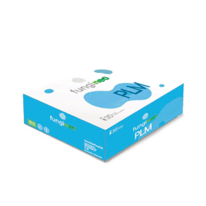 Embalagem do Fungi Neo PLM 25ml x 30 monodoses da NeoVital Health, suplemento líquido com cogumelos medicinais para suporte ao equilíbrio e bem-estar.