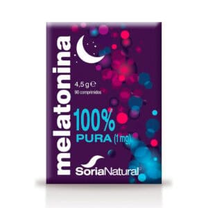 Frasco da Melatonina 100% Pura 1mg com 90 comprimidos da Soria Natural, suplemento natural para melhorar a qualidade do sono.Frasco da Melatonina 100% Pura 1mg com 90 comprimidos da Soria Natural, suplemento natural para melhorar a qualidade do sono.Frasco da Melatonina 100% Pura 1mg com 90 comprimidos da Soria Natural, suplemento natural para melhorar a qualidade do sono.