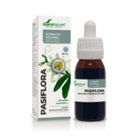 Frasco do Extrato Natural de Passiflora 50ml da Soria Natural, suplemento líquido para relaxamento e bem-estar emocional