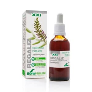 Frasco de 50ml de Extrato Natural de Alcaçuz da marca Soria Natural