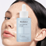 Frasco da Ampola Hydro Cera-Nol 50ml da Biodance, tratamento intensivo para hidratação e fortalecimento da barreira cutânea.
