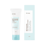 Embalagem do Creme Hidratante Diário Beta-Glucan 60ml da iUNIK, creme nutritivo e calmante para todos os tipos de pele.