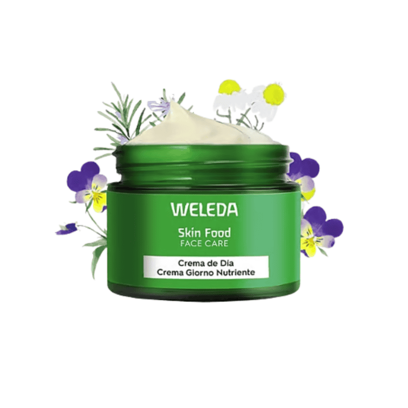 Skin Food creme de dia 40ml Weleda hidratante nutritivo para rosto, com textura rica e ingredientes naturais.