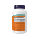 Frasco de suplemento alimentar Now Foods Magnesium Glycinate 180 comprimidos, suporte à saúde muscular, nervosa e óssea.