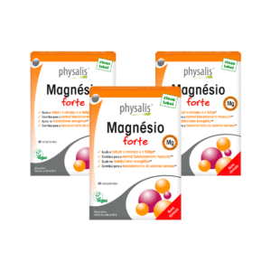 Magnésio Forte 60 Comprimidos Pack 3 Physalis
