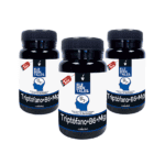 frascos de suplemento triptofano vitamina b6 e magnesio pack 3 novadiet 30 capsulas cada