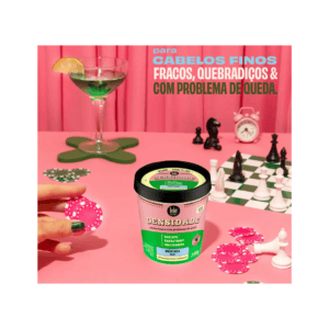 Máscara capilar densidade lola 230gr para fortalecimento e volume do cabelo