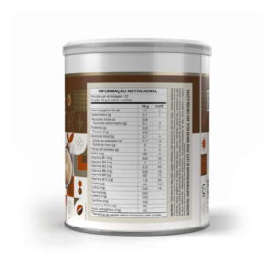 Embalagem de V-Coffee Energy Boost 220g da Vitafor, café funcional em pó com cafeína, TCM e taurina para energia e foco mental.