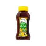 Xarope de agave cru bio Ecosana em frasco de 500ml, adoçante natural de baixa glicemia.