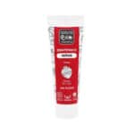 Pasta dentífrica infantil Natura Bio sabor a morango em embalagem de 75ml, formulada com ingredientes naturais e adequada para dentes sensíveis das crianças.