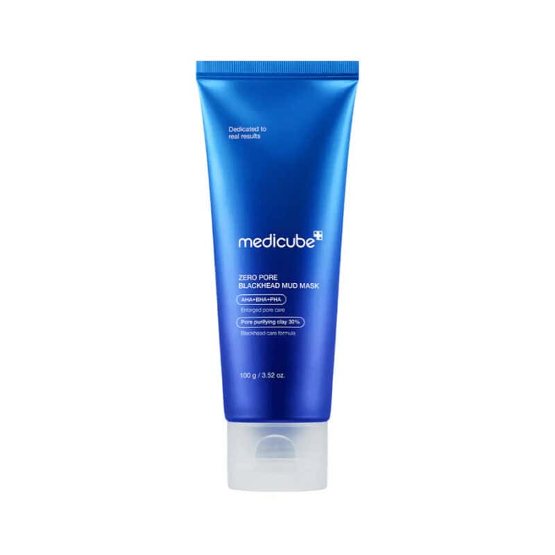 mascara de argila medicube zero pore blackhead em boiao de 100gr para limpar poros e remover pontos negros